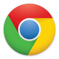 Logo di Google Chrome, uno dei browser più veloci