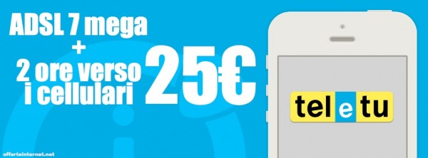 Tutto Per Te di Teletu ora ti dà anche 2 ore di chiamate gratis ai cellulari ogni mese