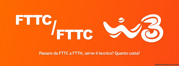 Passare da fibra FTTC a FTTH, serve l'intervento del tecnico? Quanto costa?